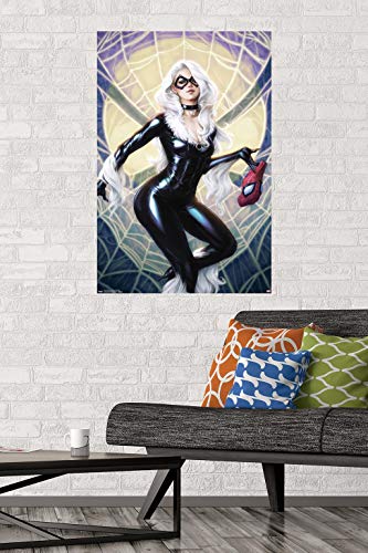 Trends International Marvel Comics - Black Cat - The Amazing Spider-Man Cover #25 Wall Poster, 22.375" x 34", Premium Unframed Version