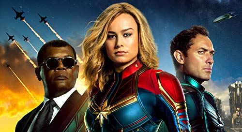 Movie Poster CAPTAIN MARVEL 2 Sided ORIGINAL INTL FINAL Version B 27x40 BRIE LARSON