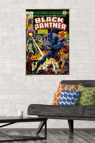 Trends International Marvel Comics-Black Panther-Cover #2 Wall Poster, 22.375" x 34", Premium Unframed Version