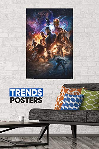 Trends International Marvel Cinematic Universe - Avengers - Endgame - Space Wall Poster, 22.375" x 34", Premium Unframed Version