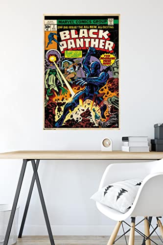 Trends International Marvel Comics-Black Panther-Cover #2 Wall Poster, 22.375" x 34", Premium Unframed Version