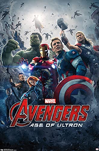 Trends International Marvel Cinematic Universe - Avengers - Age of Ultron - One Sheet Wall Poster, 22.375" x 34", Premium Unframed Version