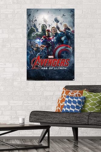 Trends International Marvel Cinematic Universe - Avengers - Age of Ultron - One Sheet Wall Poster, 22.375" x 34", Premium Unframed Version