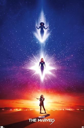 Trends International Marvel The Marvels - Teaser One Sheet Wall Poster