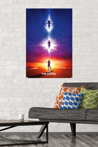 Trends International Marvel The Marvels - Teaser One Sheet Wall Poster