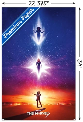 Trends International Marvel The Marvels - Teaser One Sheet Wall Poster