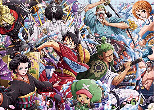 Anime Jigsaw Puzzle 1000 Piece Art for Teens Adults and Families Challenging Color Scale Brain Intelligence Games Gifts