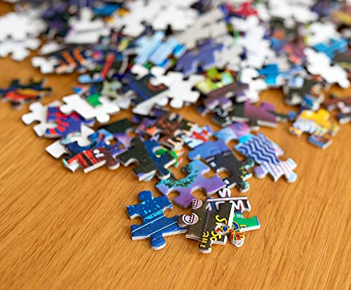 Toynk '80s Game Room Pop Culture 1000 Piece Jigsaw Puzzle by Rachid Lotf