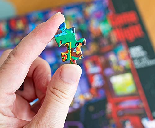 Toynk '80s Game Room Pop Culture 1000 Piece Jigsaw Puzzle by Rachid Lotf