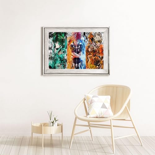 WSRXDMSN Anime Jigsaw Puzzles for Adults 1000 Pieces Wooden Collage Puzzle 29.5x20 in (1)