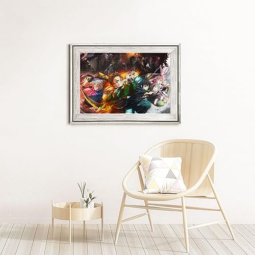 WSRXDMSN Anime Jigsaw Puzzles for Adults 1000 Pieces Wooden Collage Puzzle 29.5x20 in (1)