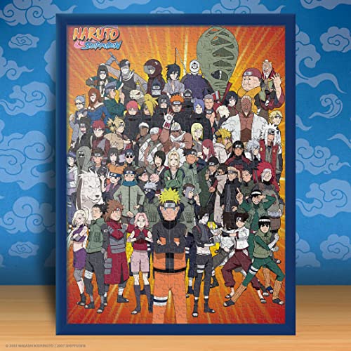 Naruto “Never Forget Your Friends” 1000 Piece Jigsaw Puzzle | Collectible Puzzle Featuring Artwork of Naruto Uzumaki & Characters from The Anime Show | Officially-Licensed Naruto Merchandise