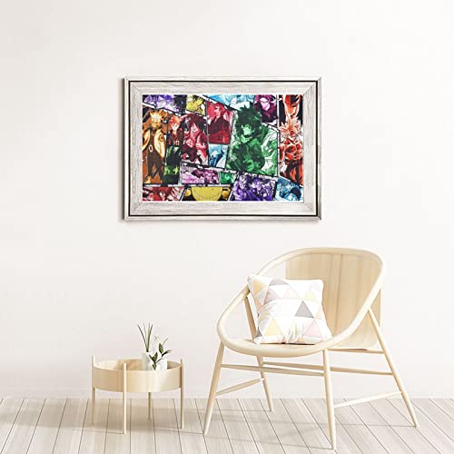 WSRXDMSN Anime Jigsaw Puzzles for Adults 1000 Pieces Wooden Collage Puzzle Art Teens 29.5x20 in (1)