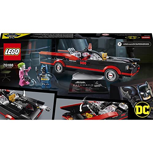 Idea Lego DC Batman: Batman Classic TV Series Batmobile 76188 Building Toy (345 Pieces)