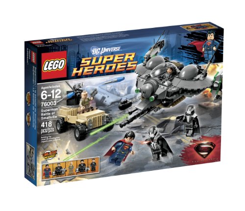 LEGO Superheroes Superman Battle of Smallville 76003 Interlocking Set