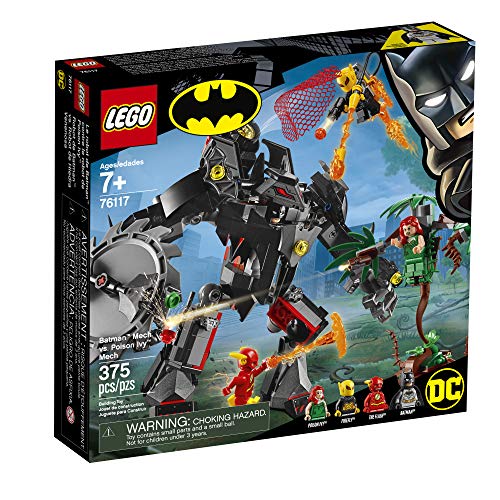 LEGO DC Batman: Batman Mech vs. Poison Ivy Mech 76117 Building Kit (375 Pieces) (Discontinued by Manufacturer)