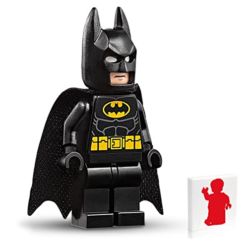 LEGO Super Heroes DC Batman Minifigure Combo - Batman (in Black Suit with Batcape and Bat-a-rang) and Robin (Green Mask and Yellow Cape) with Staff
