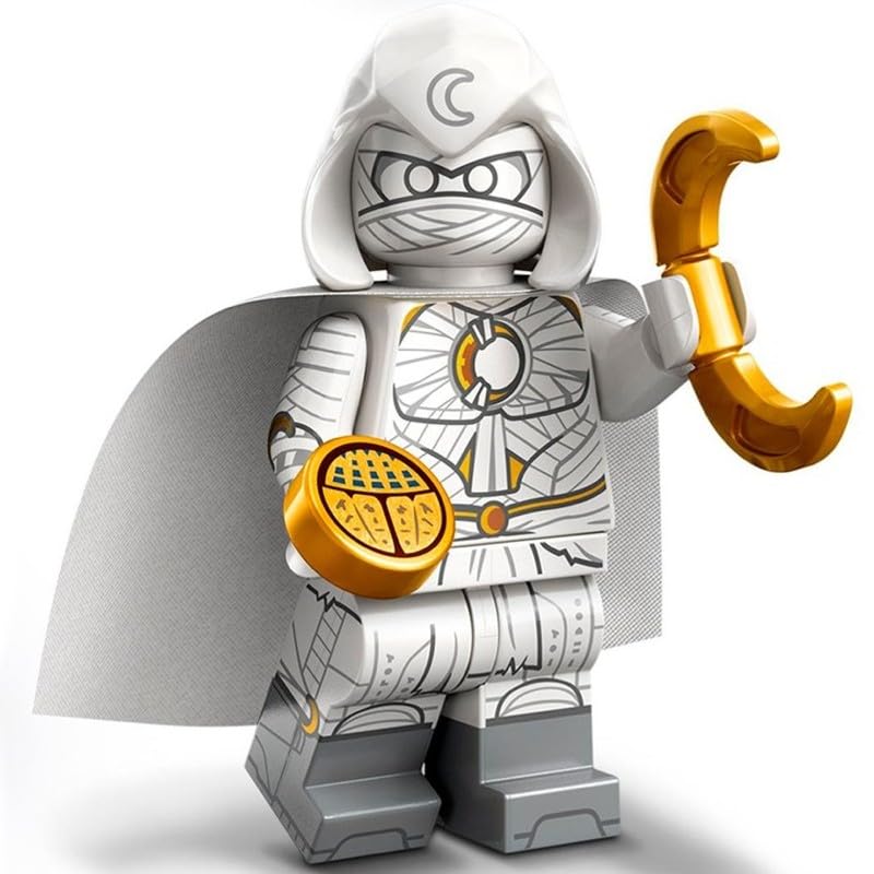 LEGO Marvel Series 2 Minifigure: Moon Knight Minifigure Calendar Man Capes - Superheroes 71039