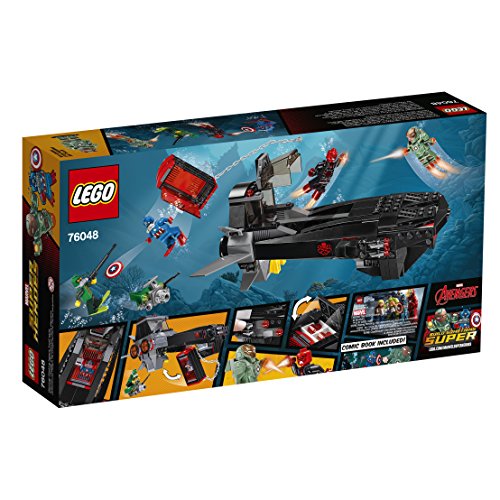 LEGO Super Heroes Iron Skull Sub Attack Building Kit (335 Piece)