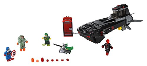 LEGO Super Heroes Iron Skull Sub Attack Building Kit (335 Piece)