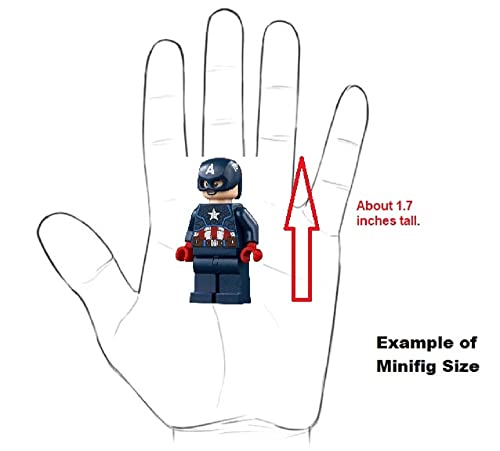 LEGO Marvel Series 2 Minifigure: Moon Knight Minifigure Calendar Man Capes - Superheroes 71039