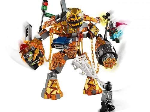 LEGO Marvel Spider-Man Far from Home: Molten Man Battle 76128 Building Kit (294 Pieces)