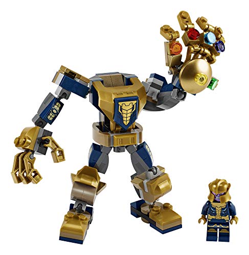 LEGO Marvel Avengers Thanos Mech 76141 Cool Action Building Toy for Kids with Mech Figure Thanos Minifigure (152 Pieces)