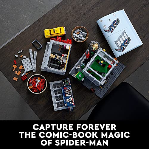 LEGO Marvel Spider-Man Daily Bugle Newspaper Office 76178 Building Set - Featuring 25 Spider-Verse Minifigures Including Peter Parker, Venom, and Spider-Gwen, Collectible Gift Idea for Adults