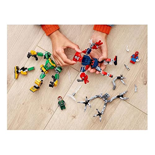 LEGO Marvel Spider-Man: Spider-Man & Doctor Octopus Mech Battle 76198 Building Toy (305 Pieces)