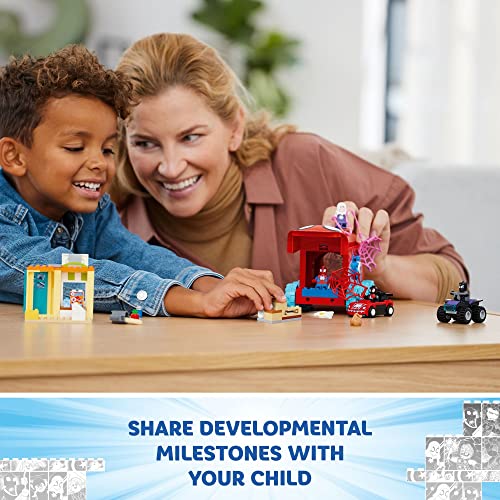 LEGO Marvel Team Spidey's Mobile Headquarters 10791 Building Set - Featuring Miles Morales and Black Panther Minifigures, Spidey and His Amazing Friends Series, for Boys, Girls, and Kids Ages 4+