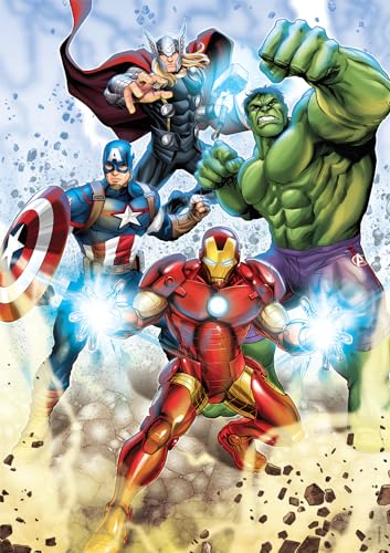 Buffalo Games - Marvel - I Am an Avenger! - 300 Large Piece Jigsaw Puzzle for Adults Challenging Puzzle Perfect for Game Nights - Finished Size 21.25 x 15.00