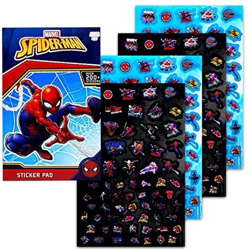 Marvel Spider-Man Jigsaw Puzzle Bundle ~ Marvel Superhero Puzzle for Kids | Featuring Spiderman and Venom Jigsaw Puzzle with Spiderman Stickers and More (Spiderman Toys and Games).
