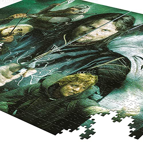 Winning Moves Games Top Trumps Lord of The Rings Heroes of Middle Earth 1000 Piece Puzzle