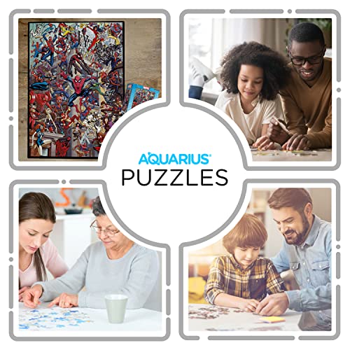 AQUARIUS Marvel Spider-Man Heroes Puzzle (3000 Piece Jigsaw Puzzle) - Officially Licensed Marvel Comics Merchandise & Collectibles - Glare Free - Precision Fit - 32x45 Inches