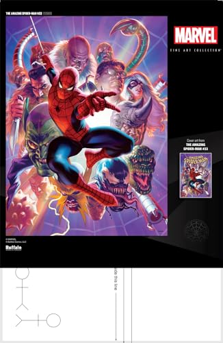 Buffalo Games - Marvel - The Amazing Spider Man No. 33-1000 Piece Jigsaw Puzzle for Adults Challenging Puzzle Perfect for Game Nights - Finished Size 26.75 x 19.75