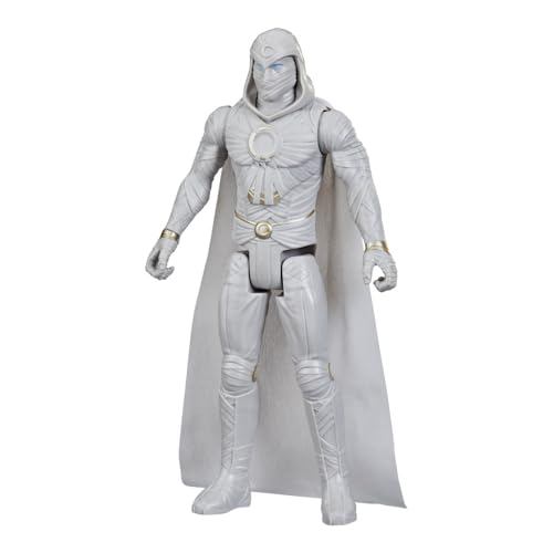Marvel Studios’ Titan Hero Series Moon Knight Toy, 12-Inch-Scale Action Figure, Toys for Kids Ages 4 and Up
