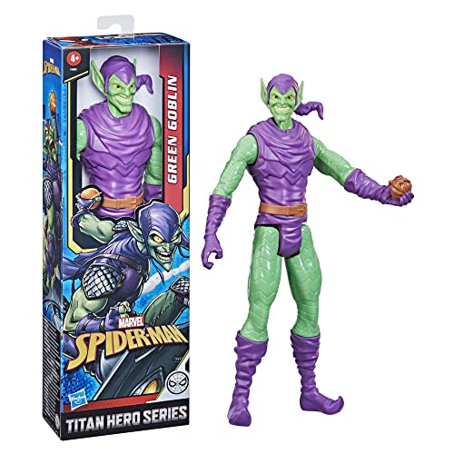 Marvel Titan Hero Series Green Goblin Toy 12-Inch-Scale Collectible Action Figure, Kids Ages 4 and Up