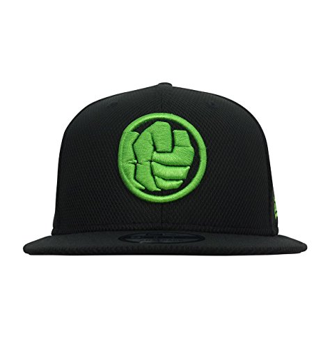 New Era Hulk Fist Symbol 9Fifty Adjustable Hat Black