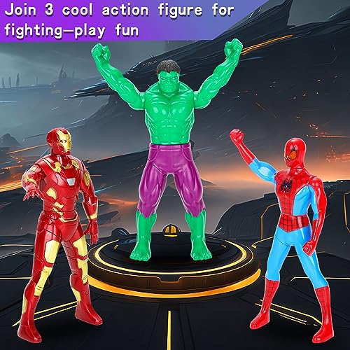 OGPIGGJA Action Figures Toys, 360-Degree Rotating Toys Press Legs Will Turn to Fight, Hand Model Intelligence Toy can Collections Display for 3-12 Years Kids Boys.