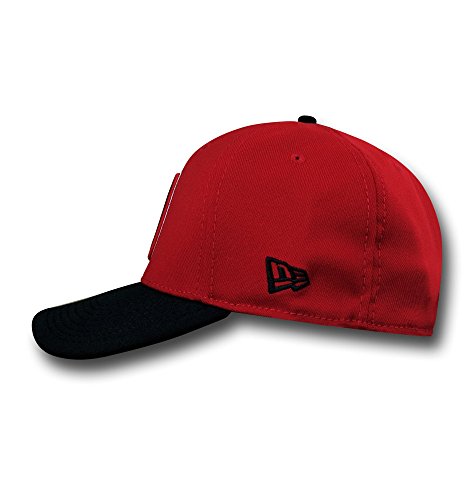 Deadpool Logo Red & Black 39Thirty New Era Cap- Small/Medium