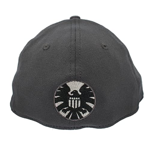 New Era Shield Graphite 3930 Flex Fit Hat - SM/MD Flex Fit (MD/LG Flex Fit)
