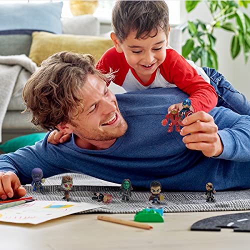 ROUNY 26 Pieces Mini Super Hero Action Sets for Boys Superheroes Figures Ornaments Toys，Titan Hero Series Small Superhero Action Figurines Party Favors Cupcake Topper Decoration