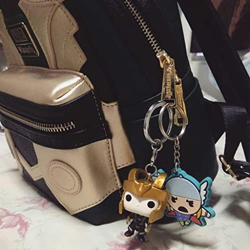 CAFELE Superhero Action Figures Superhero Keychain Toys Figure Anime Collection Model for Birthday Gift with Box