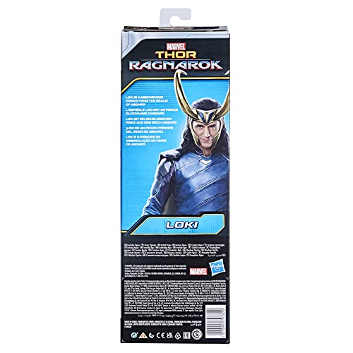 Avengers Marvel Titan Hero Series Collectible 12-Inch Loki Action Figure, Toy for Ages 4 and Up