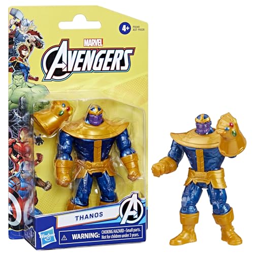 Marvel Epic Hero Series Thanos Deluxe Action Figure, 4-Inch-Scale, Avengers Super Hero Toys for Kids 4 and Up