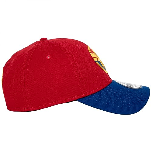 New Era Captain Marvel 39Thirty Fitted Hat (Medium/Large) Red