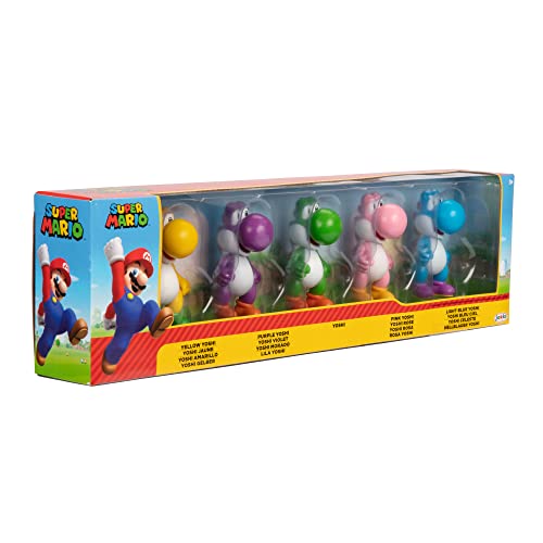 Nintendo Yoshi Figurines Set of 5 6.5 cm