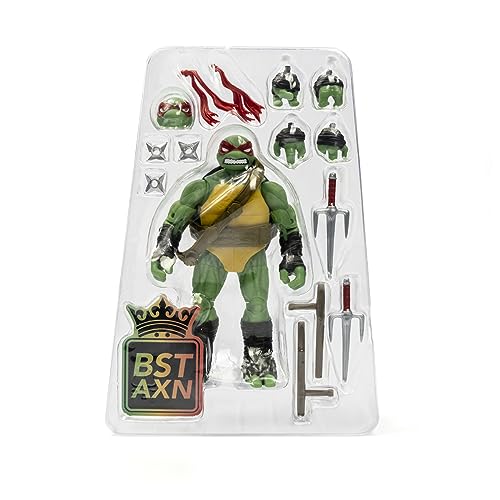 Teenage Mutant Ninja Turtles BST AXN Raphael IDW Inspired Comic Heroes 5-inch Action Figure