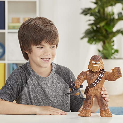 STAR WARS Galactic Heroes Mega Mighties 3-Pack - Stormtrooper, Darth Vader, and Chewbacca 10-Inch Action Figures, Kids Ages 3 and Up (Amazon Exclusive)