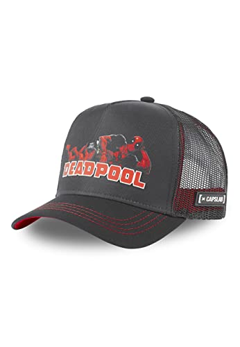 Capslab Marvel Deadpool Cap CL-MAR4-1-DEA3, Mens, Cap, Black